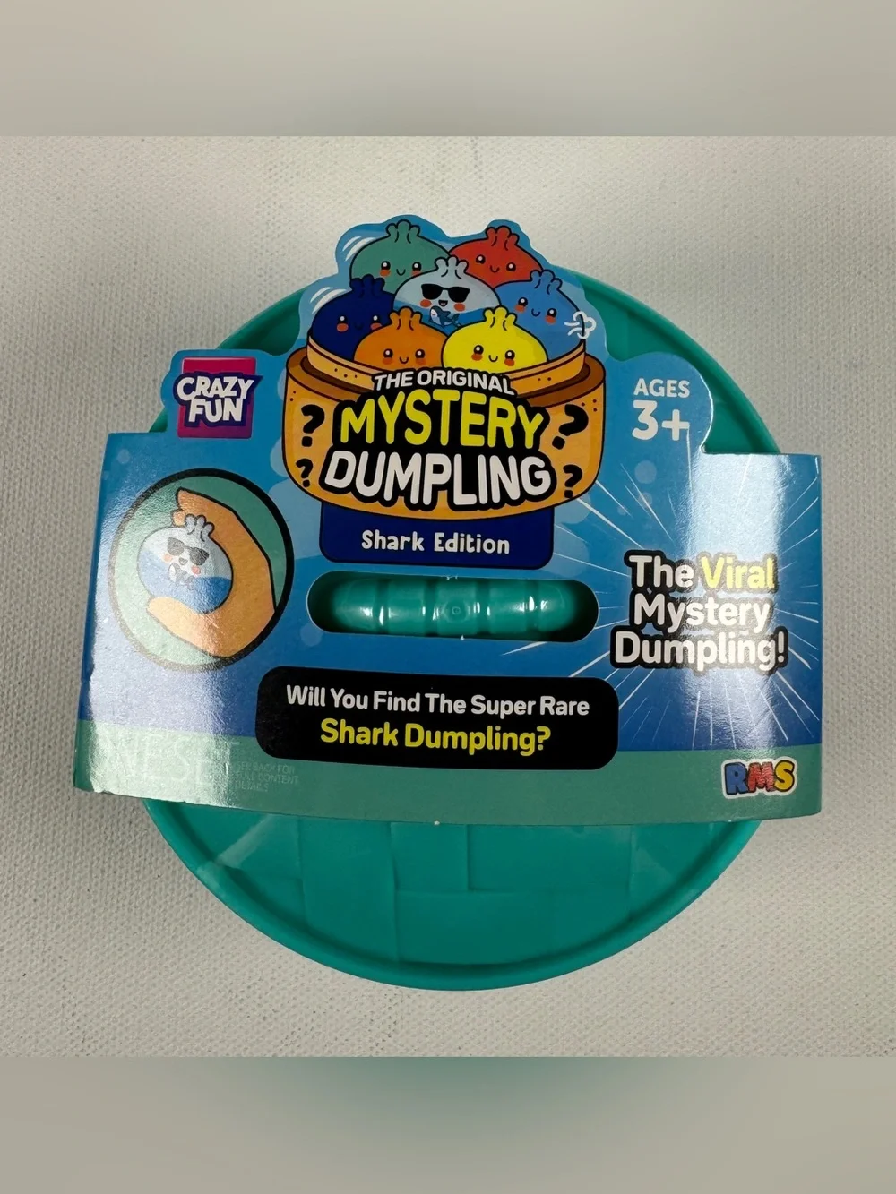 New Crazy Fun RMS Mystery Dumpling Shark Edition Viral Sensory Squish Five Below